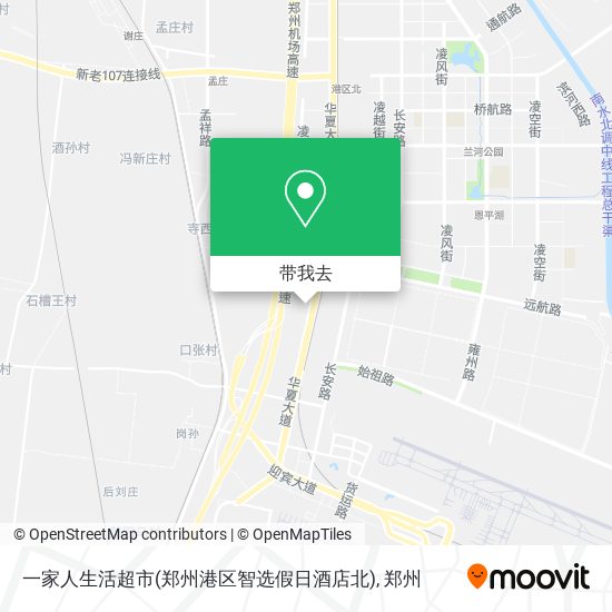 一家人生活超市(郑州港区智选假日酒店北)地图