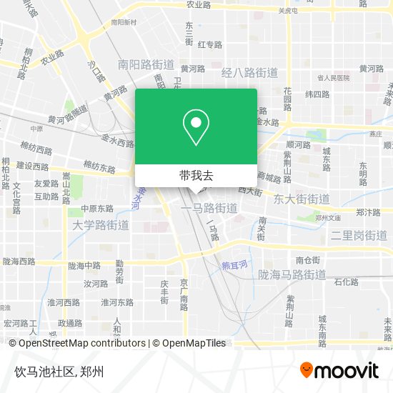 饮马池社区地图