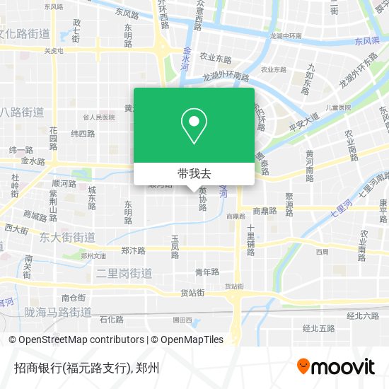 招商银行(福元路支行)地图