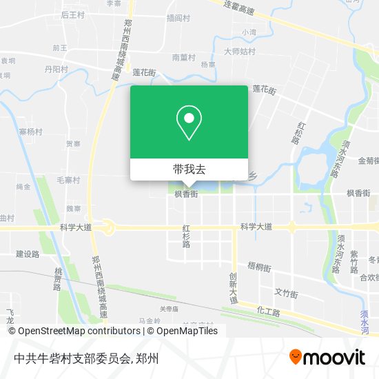中共牛砦村支部委员会地图