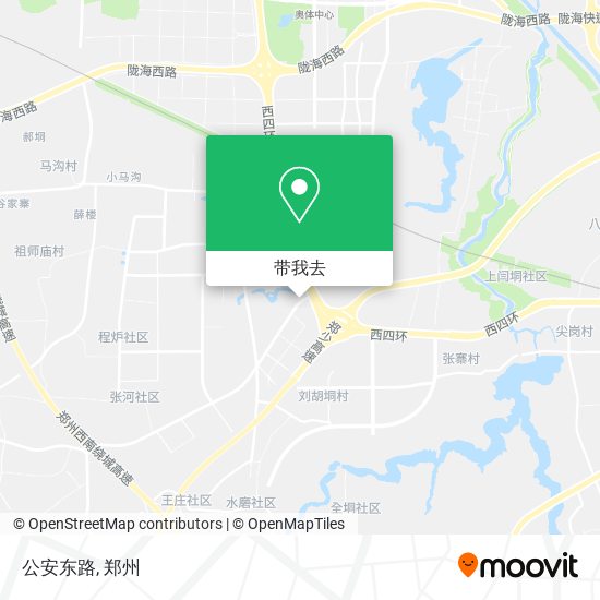公安东路地图
