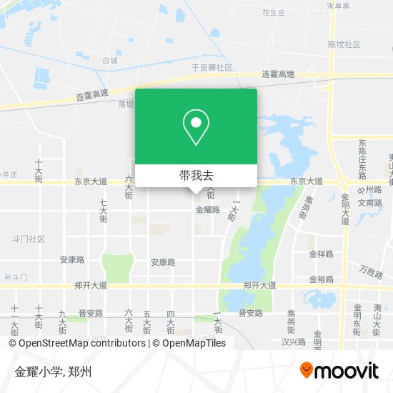 金耀小学地图
