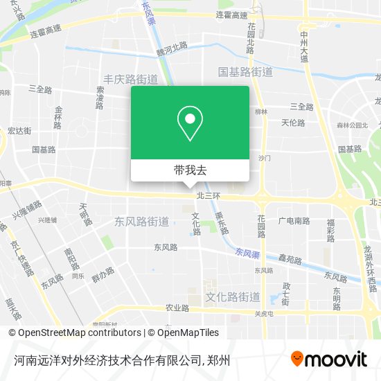 河南远洋对外经济技术合作有限公司地图
