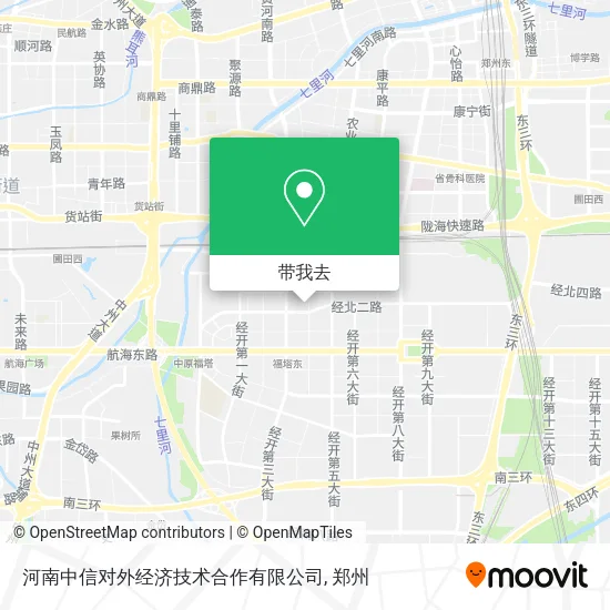 河南中信对外经济技术合作有限公司地图