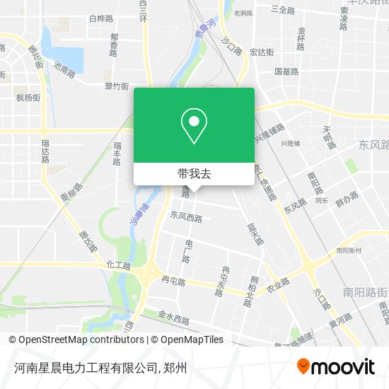 河南星晨电力工程有限公司地图
