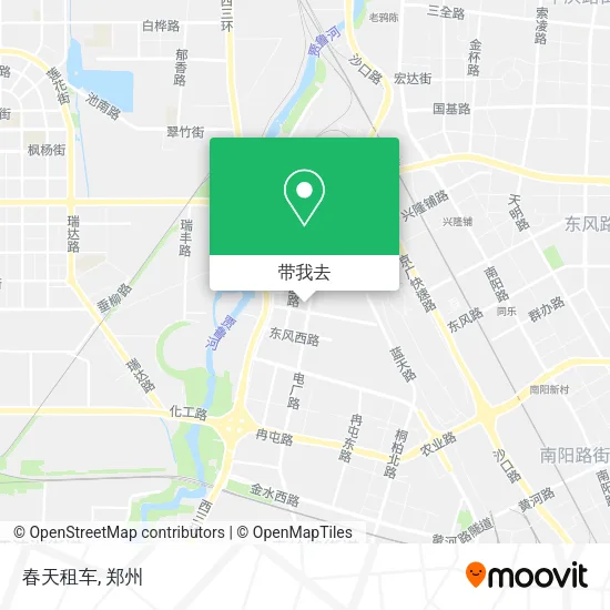 春天租车地图