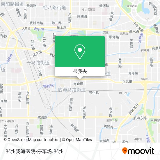 郑州陇海医院-停车场地图