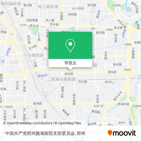 中国共产党郑州陇海医院支部委员会地图