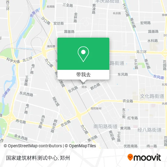 国家建筑材料测试中心地图
