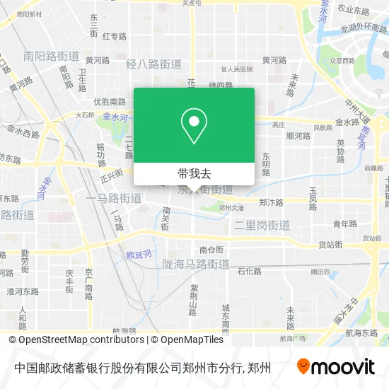 中国邮政储蓄银行股份有限公司郑州市分行地图