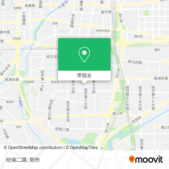 经南二路地图