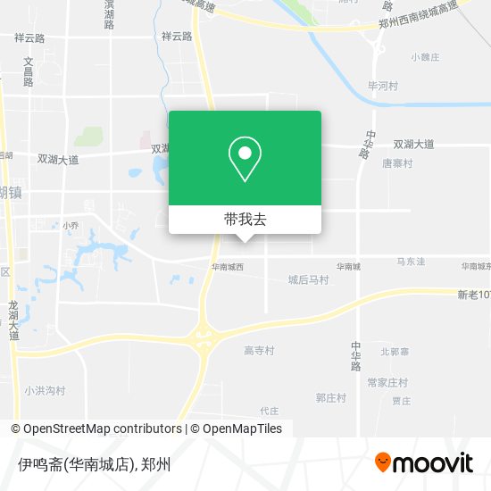 伊鸣斋(华南城店)地图
