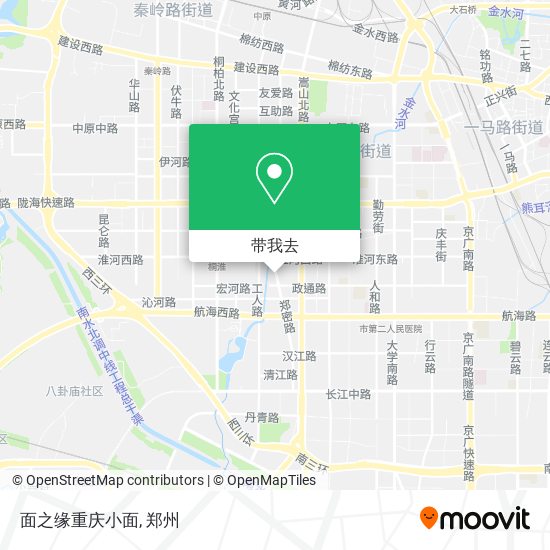 面之缘重庆小面地图