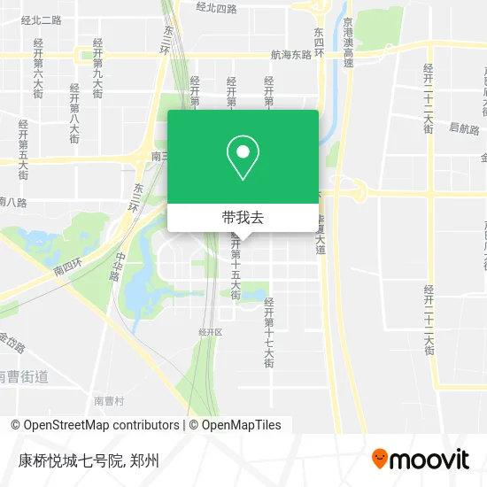 康桥悦城七号院地图