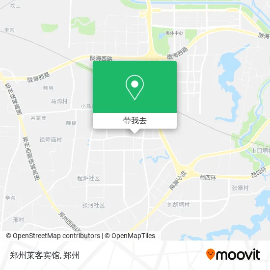 郑州莱客宾馆地图