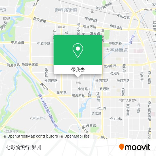 七彩编织行地图