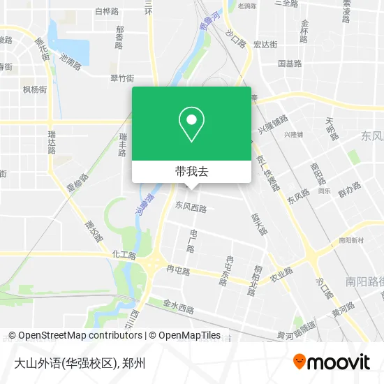 大山外语(华强校区)地图