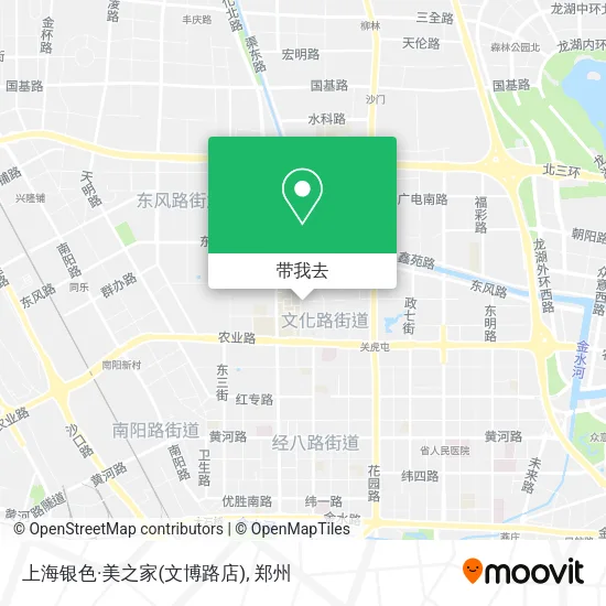 上海银色·美之家(文博路店)地图