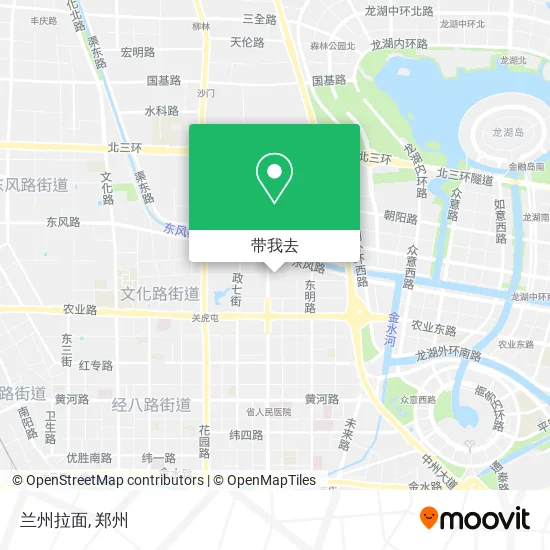 兰州拉面地图