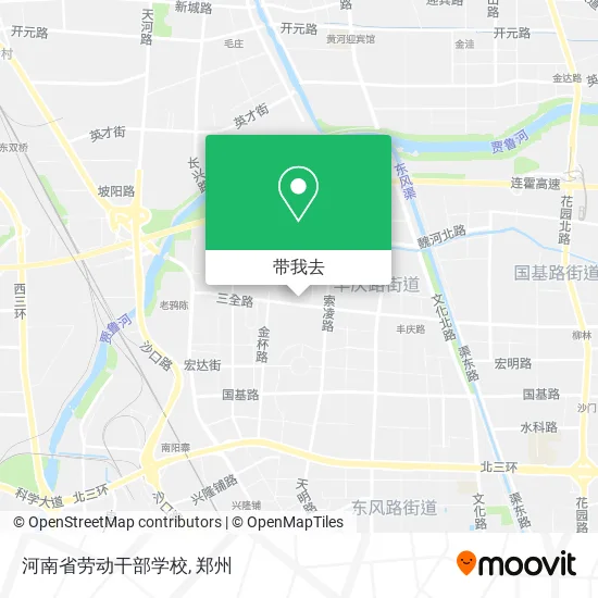 河南省劳动干部学校地图