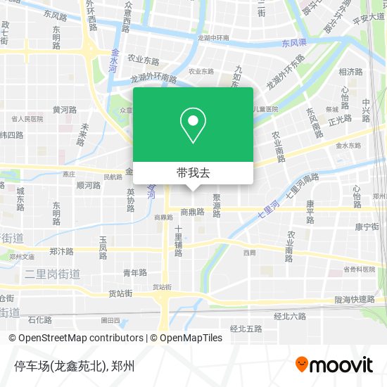 停车场(龙鑫苑北)地图