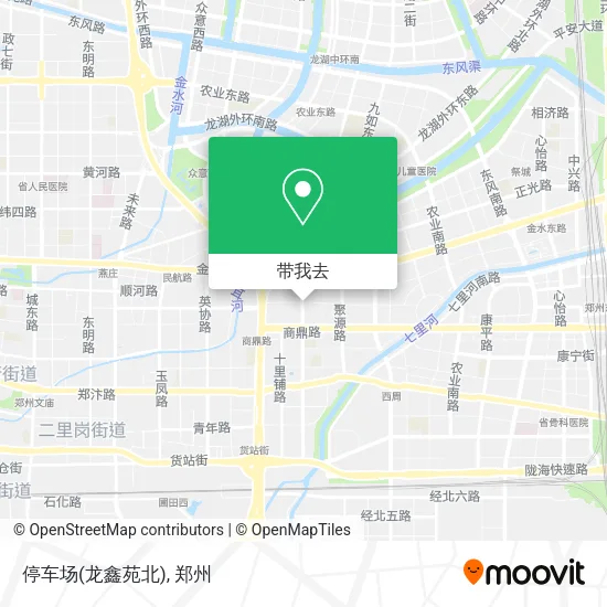 停车场(龙鑫苑北)地图