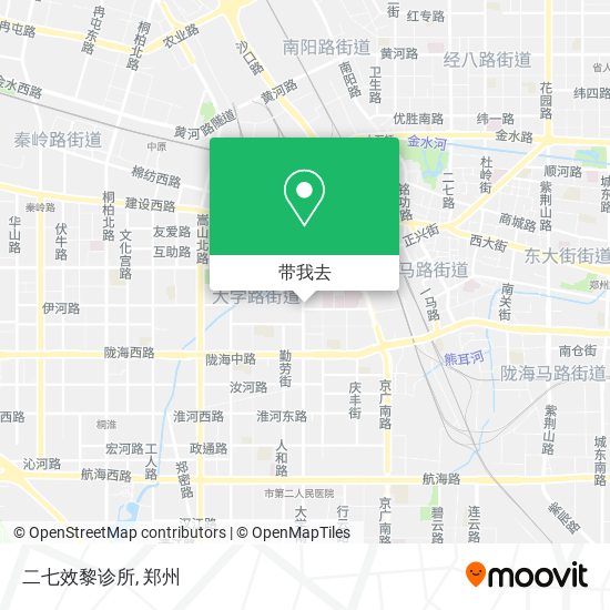 二七效黎诊所地图