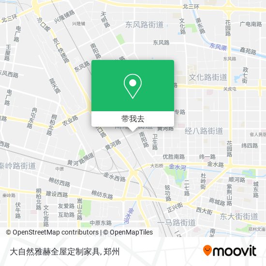 大自然雅赫全屋定制家具地图