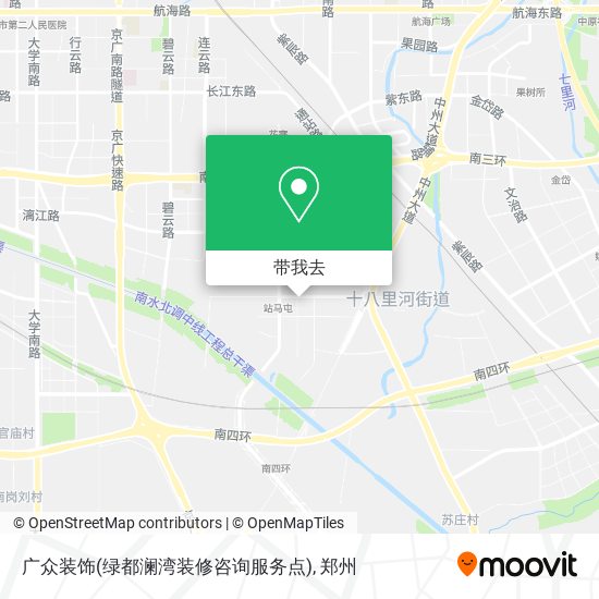 广众装饰(绿都澜湾装修咨询服务点)地图