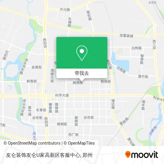 友仑装饰友仑U家高新区客服中心地图