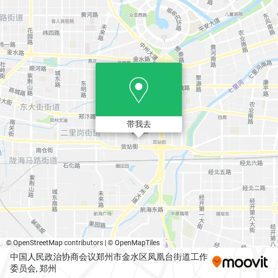 中国人民政治协商会议郑州市金水区凤凰台街道工作委员会地图