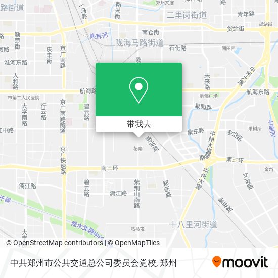 中共郑州市公共交通总公司委员会党校地图