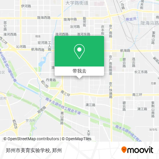 郑州市美育实验学校地图