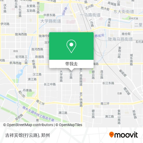 吉祥宾馆(行云路)地图