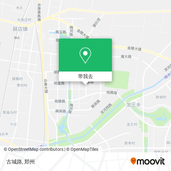 古城路地图