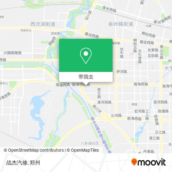 战杰汽修地图