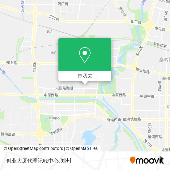 创业大厦代理记账中心地图