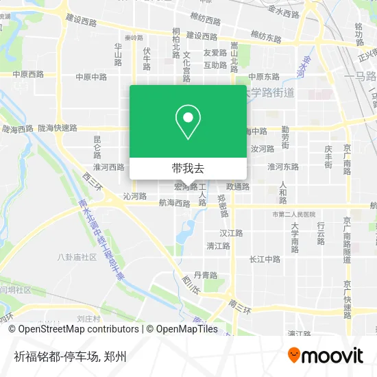 祈福铭都-停车场地图