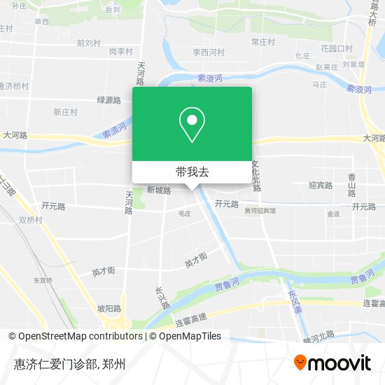 惠济仁爱门诊部地图