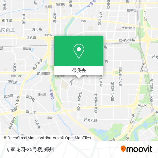 专家花园-25号楼地图