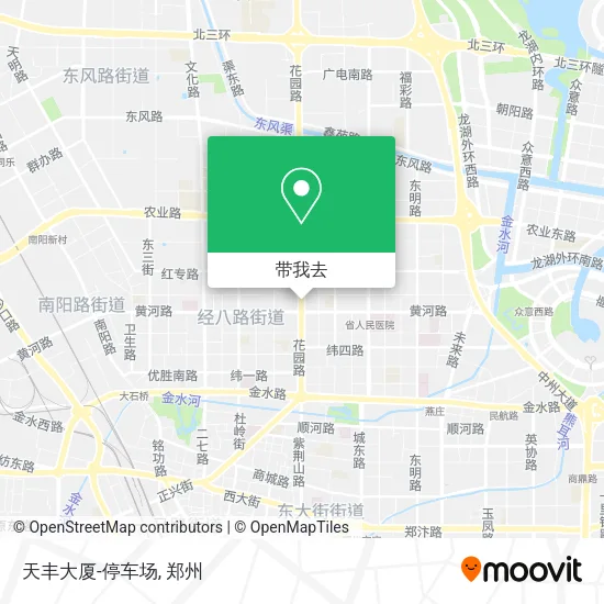 天丰大厦-停车场地图