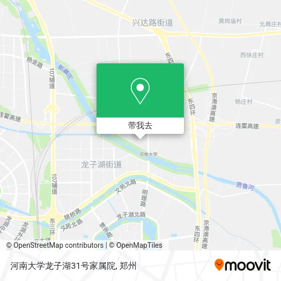 河南大学龙子湖31号家属院地图