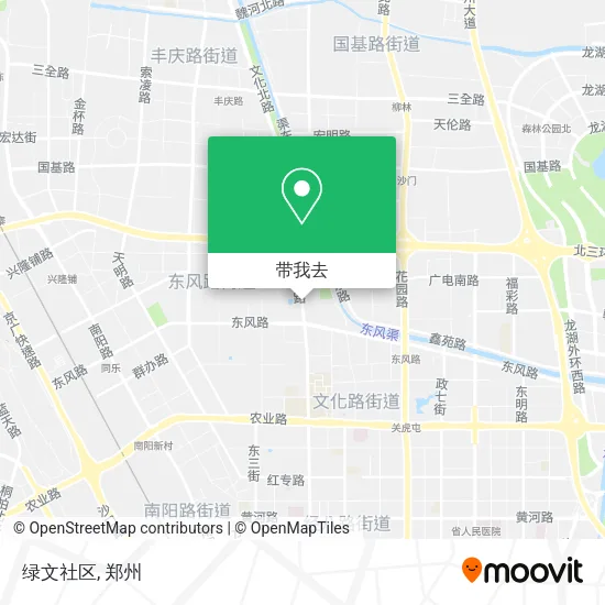 绿文社区地图