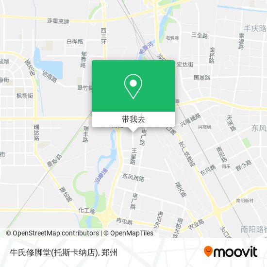 牛氏修脚堂(托斯卡纳店)地图