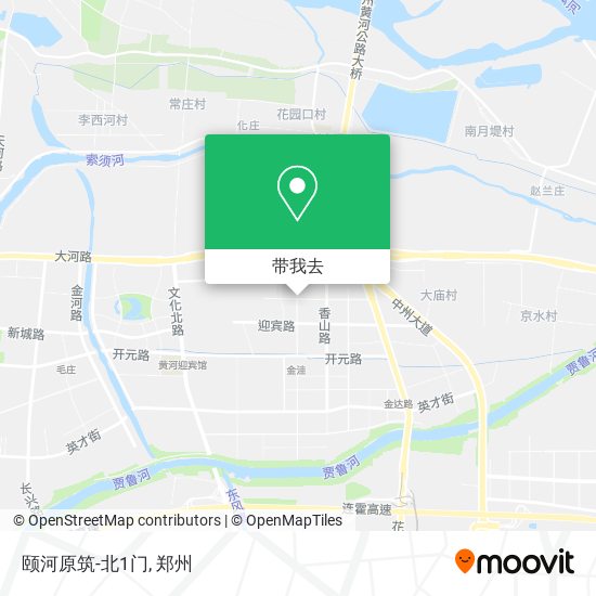 颐河原筑-北1门地图