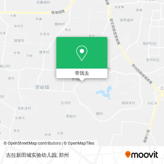 吉拉新田城实验幼儿园地图