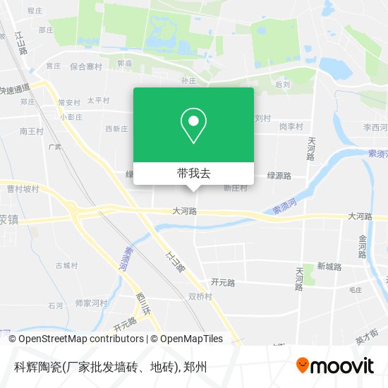科辉陶瓷(厂家批发墙砖、地砖)地图