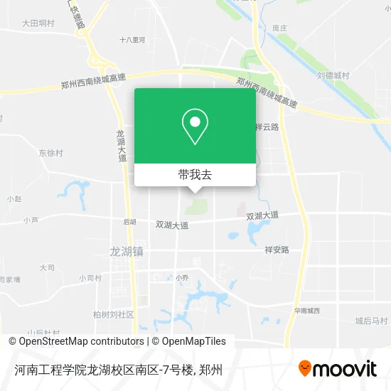 河南工程学院龙湖校区南区-7号楼地图