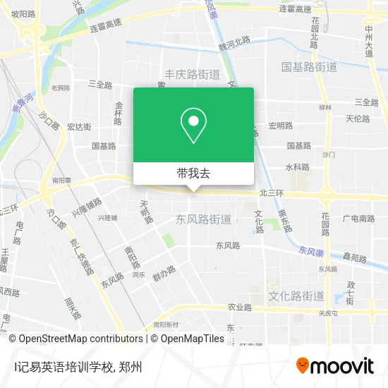 I记易英语培训学校地图