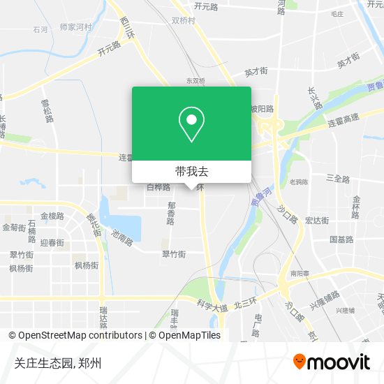 关庄生态园地图